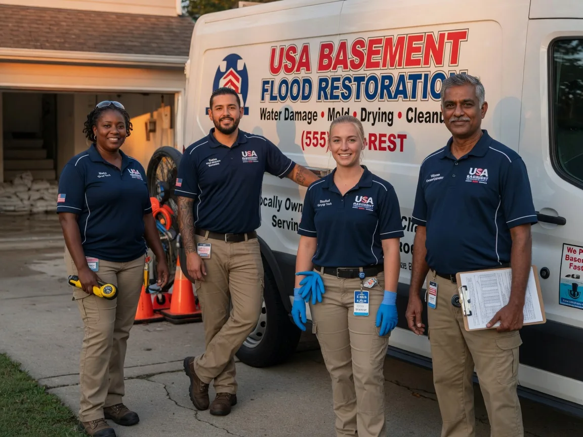 Basement Flood Cleanup company in Upland, IN